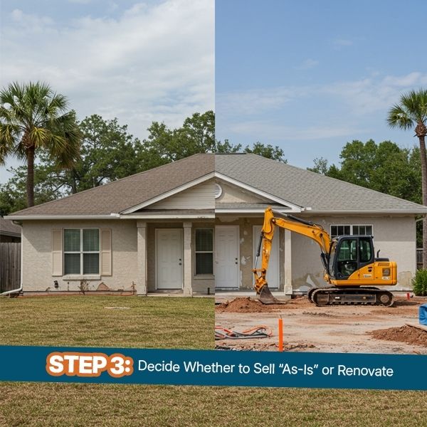 Decide Whether to Sell “As-Is” or Renovate